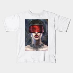 Blindfolded Kids T-Shirt